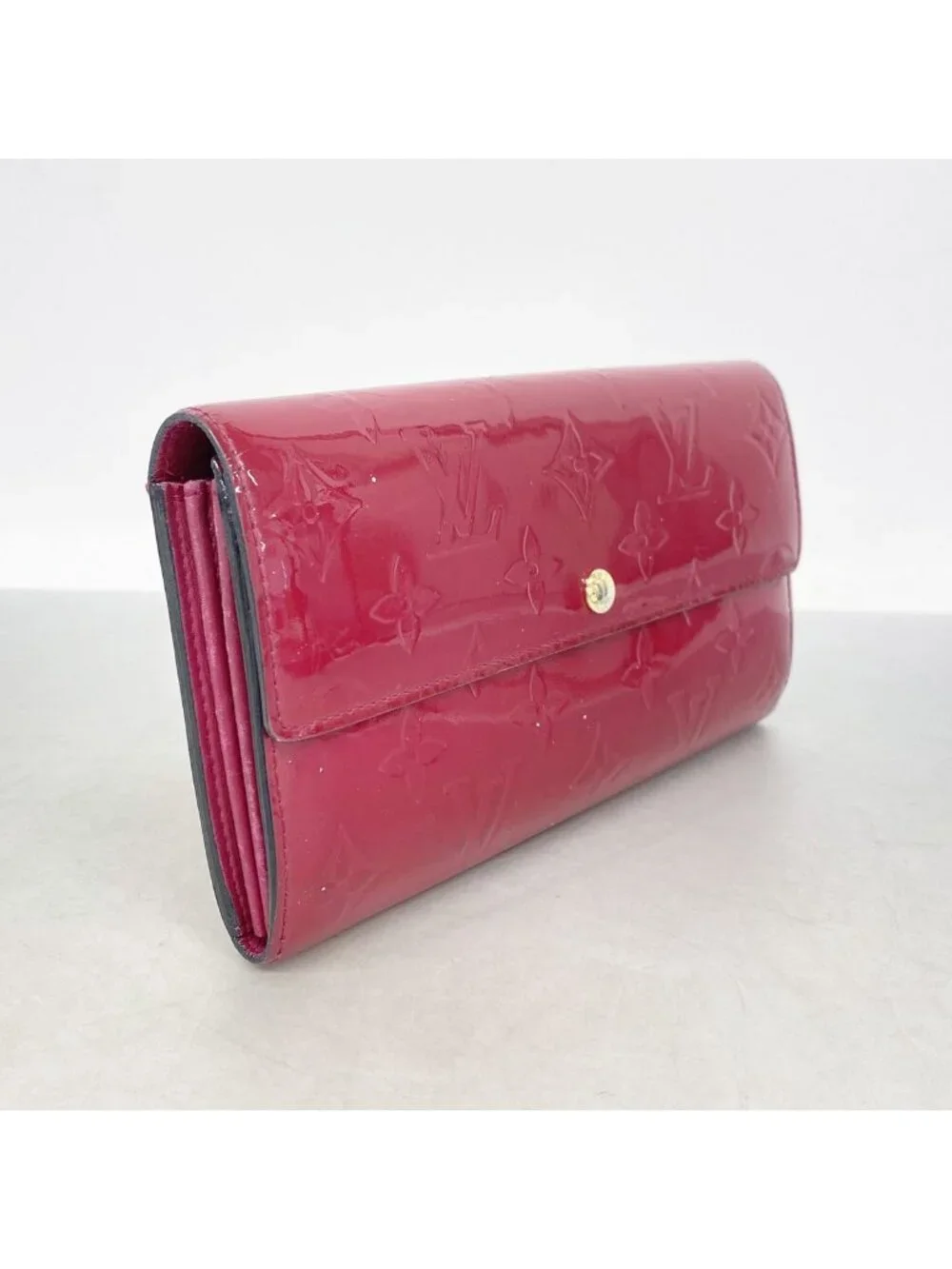 Louis Vuitton Wallet Vernis Portefeuille Sarah Rose Indien